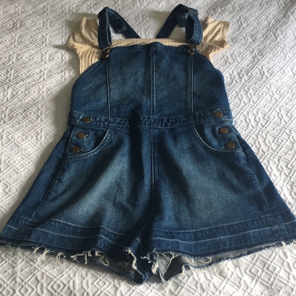 The Jetset Diaries overall romper
